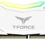 Memoria DDR4 8GB 3200MHZ TeamGroup T-Force Delta TF4D48G3200HC16F01 RGB, Color Blanco, CL16, 1.35 V, XMP