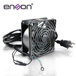 Ventilador Enson ENS-FAN-120 120X120 MM/110VCA/Cable y Clavija Para Gabinetes Enson