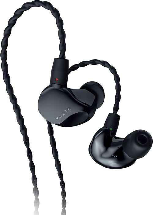 Audifonos In-Ear Alambricos Razer Moray Negro Para Streaming, RZ12-04450100-R3U1
