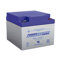 Batería de Respaldo UL de 12V/ 26AH Power Sonic PS-12260F2, Sistema Detección de Incendio, Control de Acceso, Intrusión y Videovigilancia