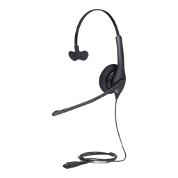Jabra Biz 1500 mono, auricular profesional con cancelación de ruido, ligero y cómodo ideal para contact center con conexión QD 1513-0157, BIZ-1500-MONO-QD