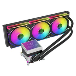 Enfriamiento Liquido Ocelot Gaming OEL360-2N, Intel Y AMD / ARGB / 3x120mm / 2500RPM / Negro