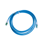 Cable de red Z-Max Cat6A sin FTP azul 3mts, ZM6A-S10-06B