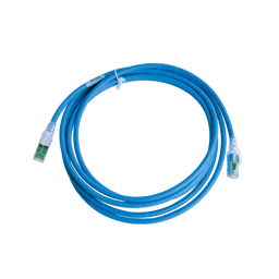Cable de red Z-Max Cat6A sin FTP azul 3mts, ZM6A-S10-06B