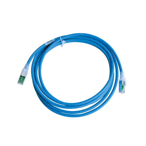 Cable de red Z-Max Cat6A sin FTP azul 3mts, ZM6A-S10-06B