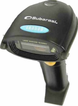 Lector Código De Barras SUBARASI 2012017 / LR350U / Negro / Interfaz USB / 1D / Incluye Cable USB