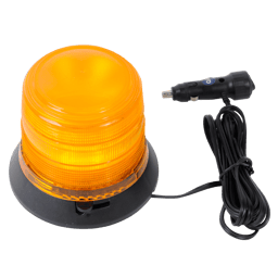 Burbuja brillante de 6 Leds color ámbar montaje magnético