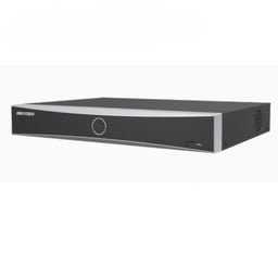 NVR 8 Canales Ip Hikvision DS-7608NXI-K1(E) de 12MPX / Acusense (Evita Falsas Alarmas) / Reconocimiento Facial / 1 Bahia De Disco Duro / HDMI En 4K / Sin Puertos POE