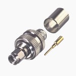 Conector SMA Macho Inverso de Anillo Plegable para Cables 9913, LMR-400, RG-8/U,CNT-400, RP-3000-I