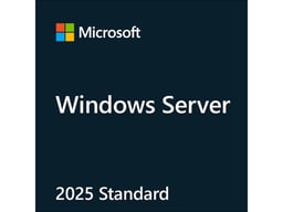 Licencia Microsoft Windows Server Standard 2025/16 Core/OEM/DVD-ROM/Español/EP2-25197