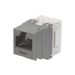 Jack modular punchdown categoría 6 gris, Panduit NK688MIG