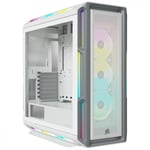 Gabinete Corsair Icue 5000T RGB / Media Torre Blanco / Vidrio Templado / ATX / CC-9011231-WW