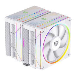 Disipador Balam Rush Heliux Pro HEX70/2X120MM/RGB/2000RPM/Blanco/BR-942010