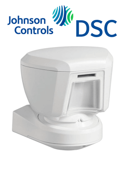 Sensor Movimiento Infrarrojo DSC LC-181, Para Exteriores Cableado Con Anti Enmascaramiento y Lente OCTA-QUAD