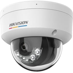 Cámara Domo IP Hikvision DS-2CD1167G3-LIUF 6MP, Lente 2.8mm, IR 30M + Luz Blanca 30M, Micrófono, Motion Detection 3.0, IP67, IK08, DWDR
