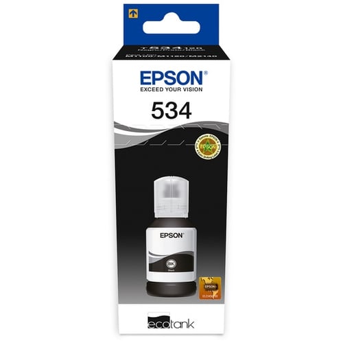 Botella de Tinta Epson 534 Negro 120ML, T534120-AL