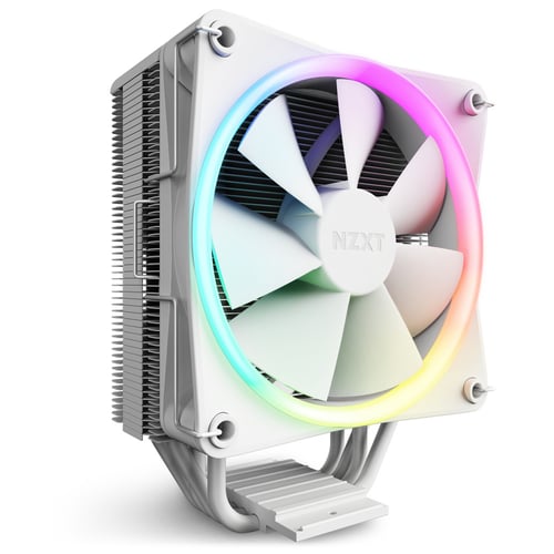 Disipador Para CPU NZXT T120 RGB 120MM/ 1800RPM/ Color Blanco Multisocket, RC-TR120-W1