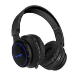 Diadema con Microfono Inalambrico Vorago HPB-201-LED Bluetooth Color Negro