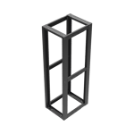Rack Estandar 19" de 4 Postes Acero 42 Unidades Profundidad Ajustable, EI-QR-3242-R2
