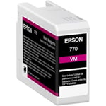 Cartucho de Tinta Epson Magenta Vivo Ultrachrome Pro10 T770, 25ml, T770320