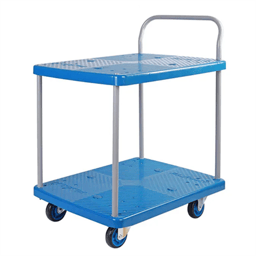 Carro de Carga Nextep NE-602 con 2 Niveles/Hasta 150 kg/Azul