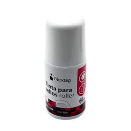 Tinta para Sellos Nextep NE-642R de 60 ml/Roller/Rojo