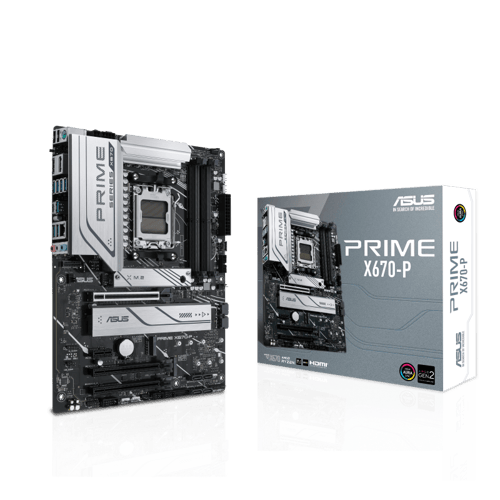 Tarjeta Madre Asus Prime X670-P ATX AMD X670 Socket AM5 DDR5