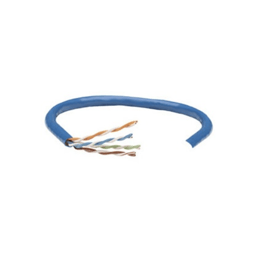 Bobina De Cable UTP Cat5e Manhattan 327749 Solido / 24 AWG / 305m / Color Azul