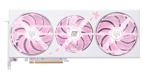 Tarjeta de Video Powercolor RX7800XT 16G-L/OC/Sakura Hellhound