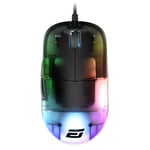Mouse Gamer Ergonomico Endgame Gear EGG-XM1RGB-DF Optico XM1 RGB Dark Frost, Alambrico, USB-A, 16.000DPI, Negro