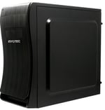 Gabinete Evotec EV-1014 Bassu Mini-Tower/ Mini ATX/ Micro ATX/ USB 2.0/ con Fuente de 600W/ Color Negro