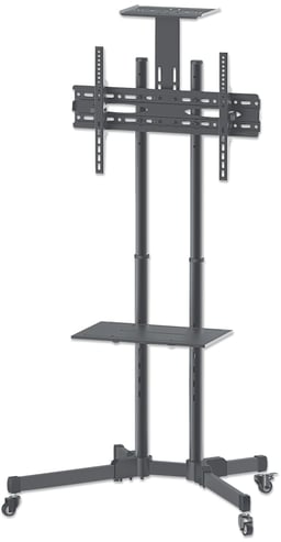 Soporte tipo carrito para TV o pantalla de 37" a 70", 50kg, Manhattan 461238