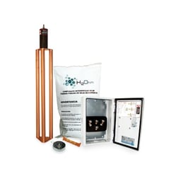 Kit puesta a tierra de 70A con electrodo, filtro, acoplador