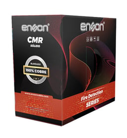 Bobina de Cable para Detección de Incendio Enson EPRO-5220 de 16AWG/305M/Rojo/Certificación UL