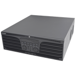 NVR Hikvision 32 canales IP 12 Megapixel (4K) 16 Bahías de Disco Duro / 2 Tarjetas de Red / Soporta RAID con Hot Swap / HDMI en 4K / Soporta POS