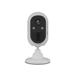 Cámara de Seguridad IP Wi-Fi Getttech GEC-WBWL4 4MP, Lente 3.25 mm, Visión Nocturna IR 8 m, Audio Bidireccional, Batería Recargable, IP65, Blanca