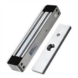 Cerradura Magnetica De 500KG Dahua DHI-ASF500A Para Uso Rudo / Uso Interior / Carcasa De Aluminio Con Material De Aleacion De Alta Resistencia / Voltaje Dual De 12 O 24VDC