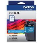 Cartucho de Tinta Brother LC402XLC Cyan 1500 Paginas