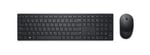 Kit Teclado y Mouse Inalambrico Dell Pro KM5221W USB/ Español/ Color Negro, 580-AJIU