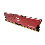 Memoria DDR4 16GB 3200MHZ Teamgroup T-Force Vulcan Z TLZRD416G3200HC16F01, Rojo, NON-ECC, CL16, XMP