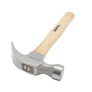 Martillo De Uña Curva Con Mango De Madera 16oz Surtek 416