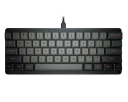 Teclado Mecanico Gamer Cougar Puri Mini 60% Switch Gateron Red, Alambrico, Negro (Ingles), 37PRMM1MI.0002