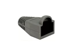 Bota Plástica ENSON ENS-BOOT-GRY para Protección de Plug RJ45, Cable de 6 mm, Color Gris