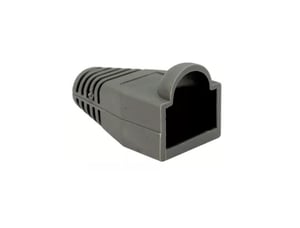 Bota Plástica ENSON ENS-BOOT-GRY para Protección de Plug RJ45, Cable de 6 mm, Color Gris