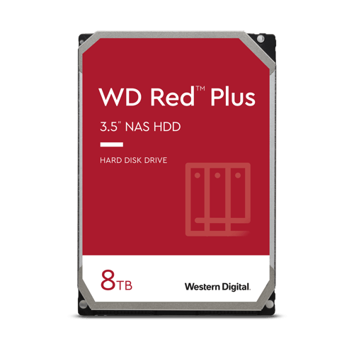 Disco Duro Interno 8TB WD WD80EFPX 3,5", 256MB, 5640RPM, SATA III (6 GB/S), 1-8 Bahias