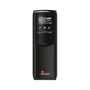 No Break SMARTBITT SBNB1000P/1000VA/600W/Línea Interactiva/10 NEMA 5-15R/AVR/Color Negro