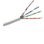 Bobina de Cable UTP CAT6 Saxxon OUTP6CCA305BC 4 Pares Color Blanco Interior 305 Metros