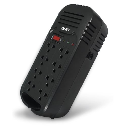 Regulador de Voltaje Ghia 2000VA/ 800W 8 Contactos, GVR-020