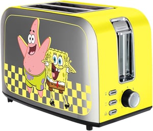 Tostador Edición Especial Bob Esponja 750W de Acero Inoxidable / BOBE1