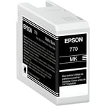 Cartucho de Tinta Epson Negro Mate Ultrachrome Pro10 T770, 25ml, T770820